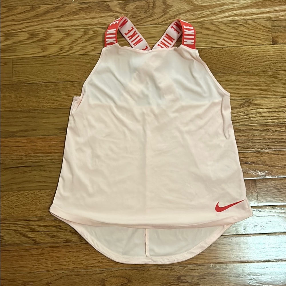 Nike Pink Athletic Tank Top girls